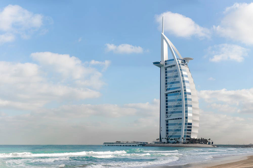 Free Burj Al-arab, Dubai Stock Photo