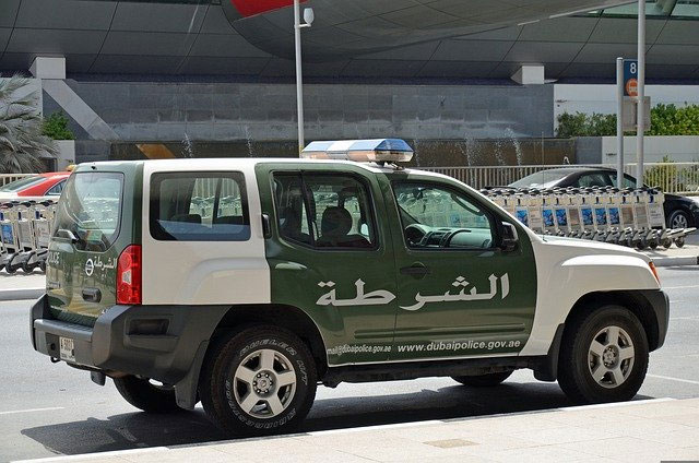 dubai, police, jeep