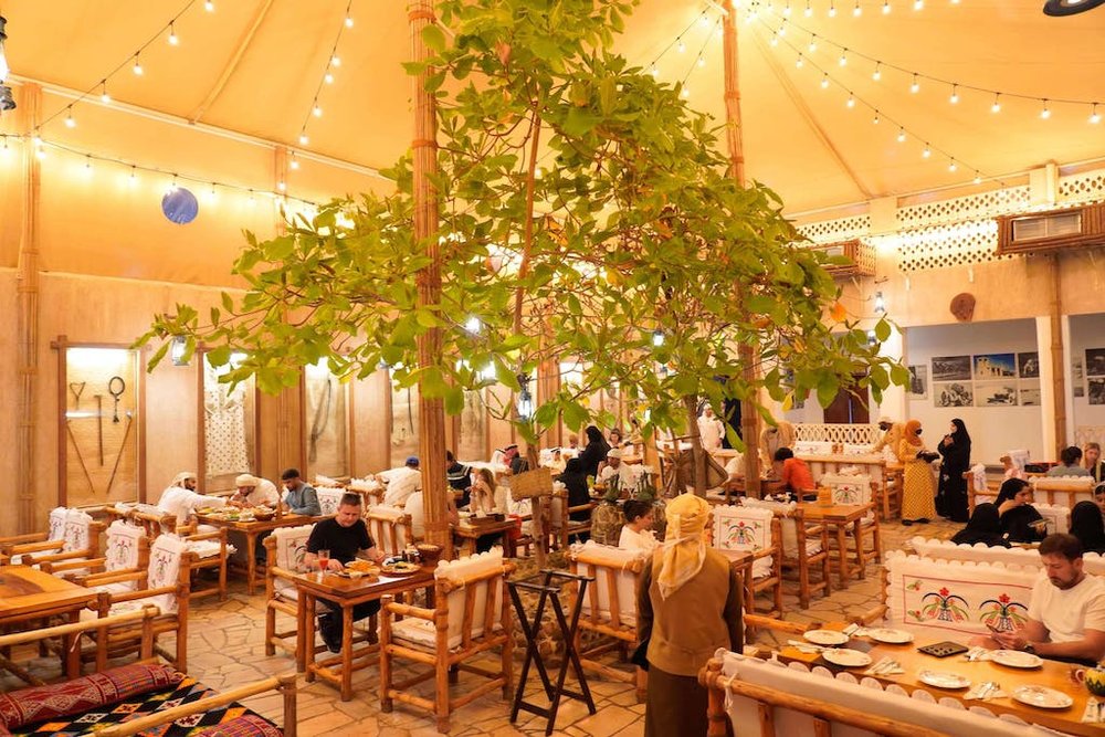 A picture of a cultural fusion restaurant in Dubai