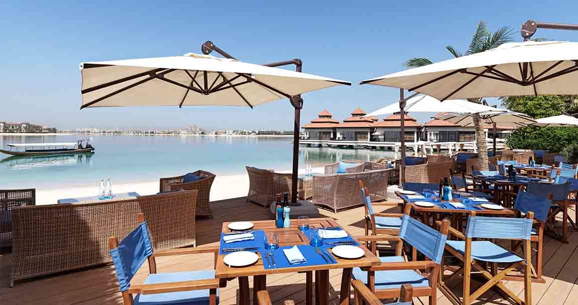 A beachside eatery located on Palm Jumeirah Dubai