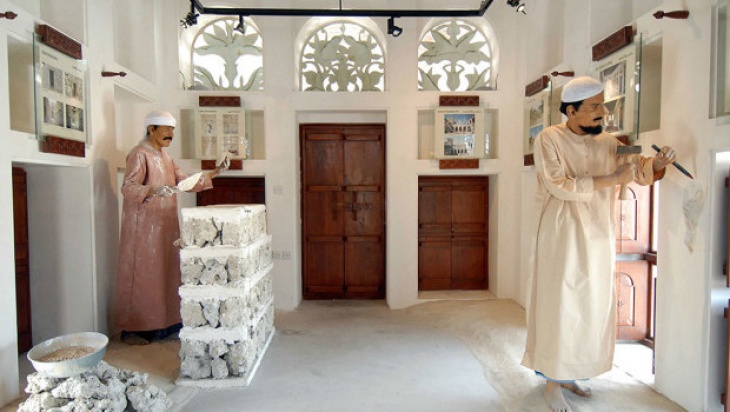 Heritage House Museum in Dubai with its traditional architecture